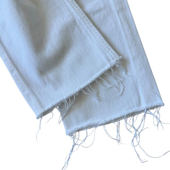 AGOLDE 90s Crop Jean Element Wash Raw Hem - Picture 6 of 10